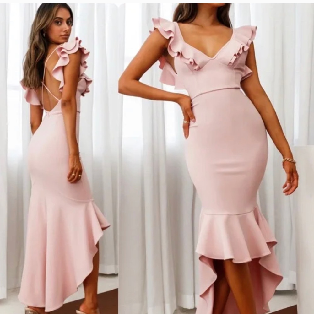 Selfie Leslie Pink Dress